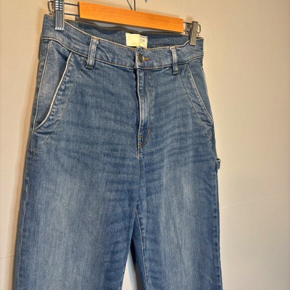 Current Elliott Wide Leg Carpenter Jeans - size 25 - Picture 2 of 7